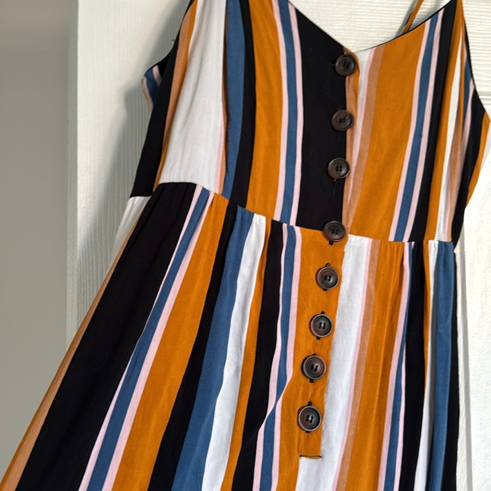 Striped romper - XL